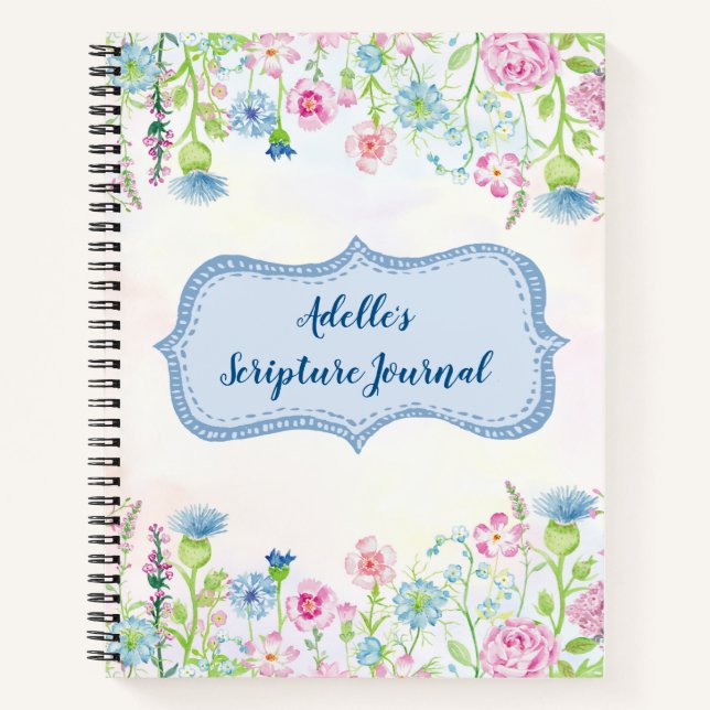 Personalised Scripture Journal (Front)