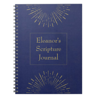 Personalised Scripture or Bible Study Journal