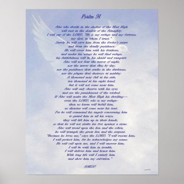 Personalised Scripture, Print (Front)