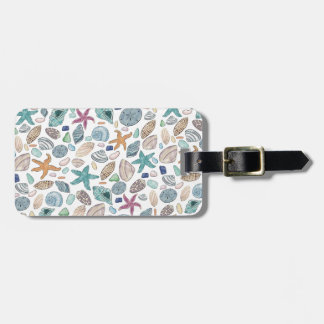 Personalised Sea Side Luggage Tag