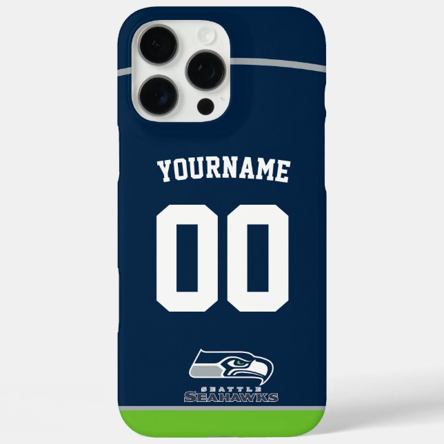 Personalised Seahawks Jersey American Football Case-Mate iPhone Case (Back)