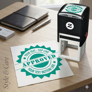 Personalised Seal of Approval Self-Inking Stamp