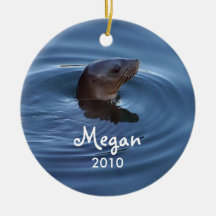 Personalised Seal Ornament