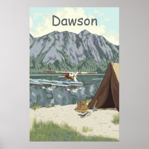 Personalised Seaplane Poster