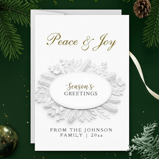 Personalised Seasons Greetings Holiday Card (Creator Uploaded)