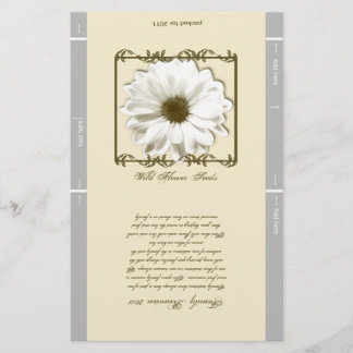 Personalised Seed Packet