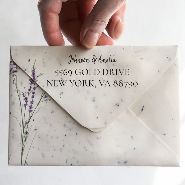 Personalised Self Inking Rubber Stamp Custom Retur (Creator Uploaded)