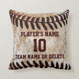 Personalised Senior Baseball Player Gift Ideas Cushion
