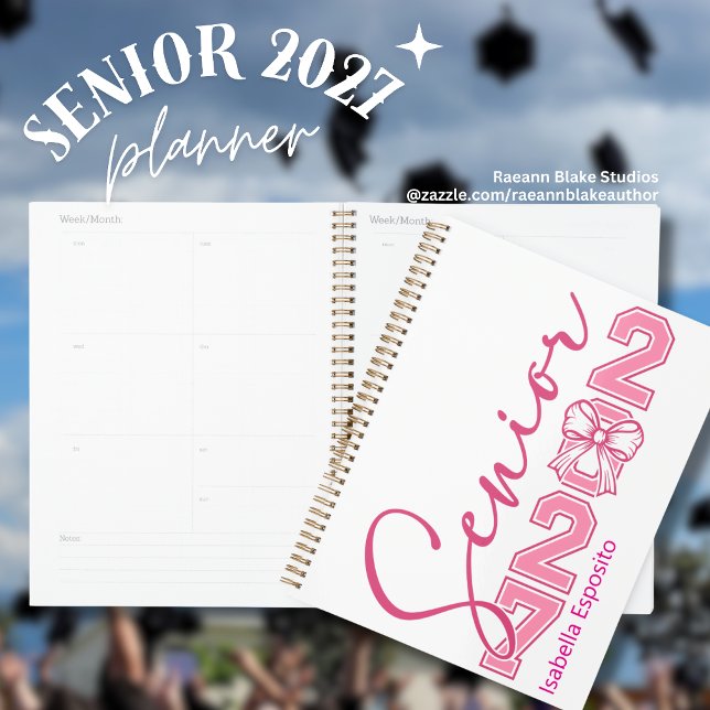 Personalised Senior Class of 2027 Planner (Creator Uploaded)