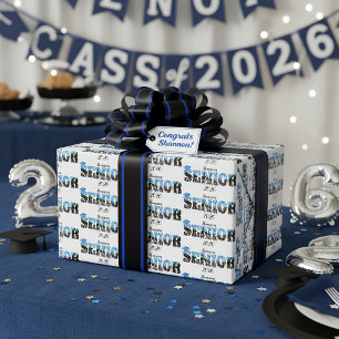 Personalised Senior class picture  Wrapping Paper