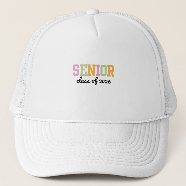 Personalised Senior Trucker Hat (Front)