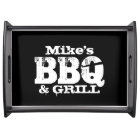 Personalised serving tray for BBQ party