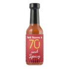 Personalised Seventy and Spicy 70th Birthday