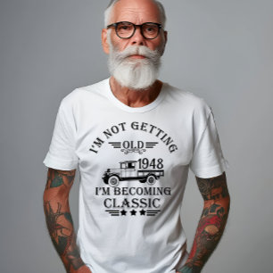 Personalised seventy five vintage 75th birthday T-Shirt