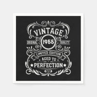 Personalised seventy vintage 70th birthday party