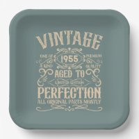 Personalised seventy vintage 70th birthday party