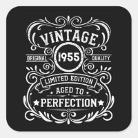 Personalised seventy vintage 70th birthday party