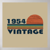 Personalised seventy vintage 70th birthday