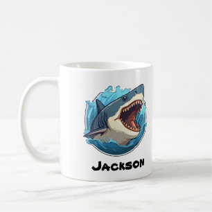 Personalised Shark Mug – Bold and Fierce Design