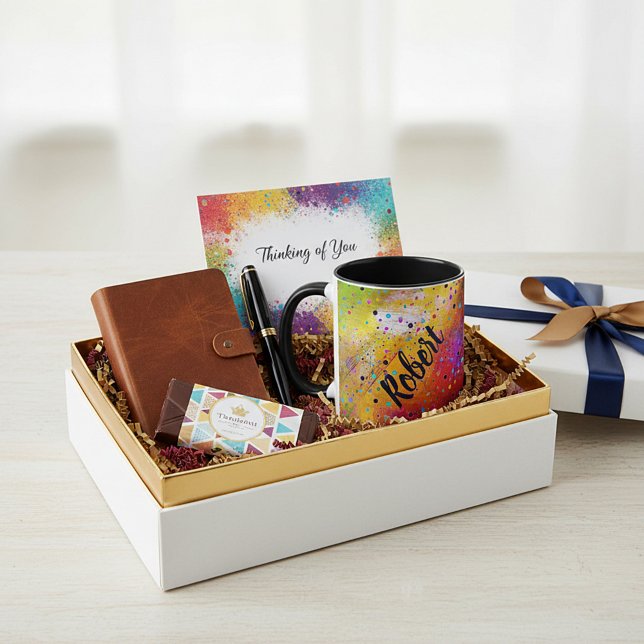 Personalised sheet music weathered paint mug (Creator Uploaded)