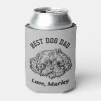 Personalised Shih Tzu Maltese Dog Dad Custom Text