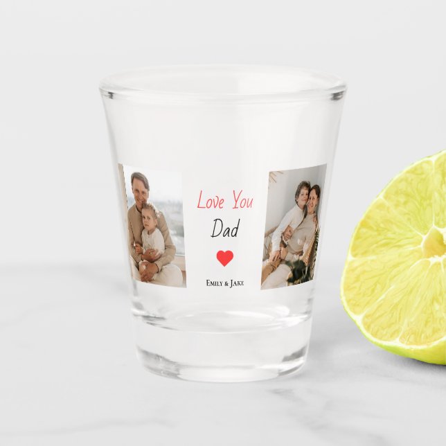 Personalised Shot Glass | Father's Day Gift (Front)
