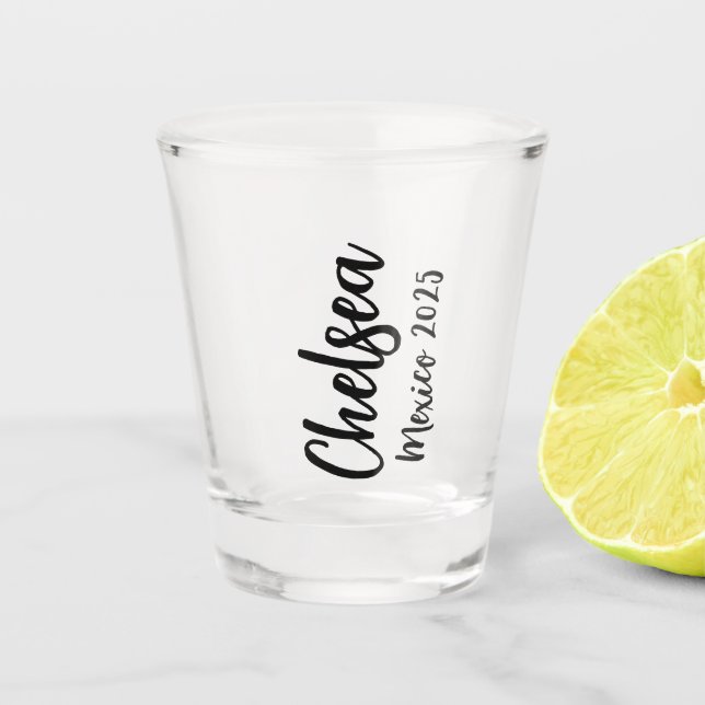 Personalised Shot Glasses, Custom Shot Glasses, Br Shot Glass (Front)