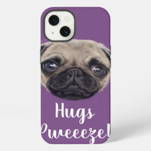 Personalised Shug The Scottish Pug iPhone Case
