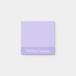Personalised Side Tab with Name Post-it Notes