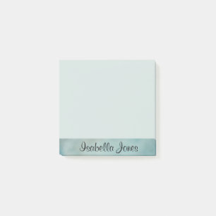 Personalised Side Tab with Name Post-it Notes