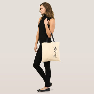 Personalised Simple Aesthetic Tote - Customise It Bag
