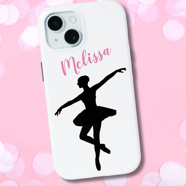 Personalised Simple Ballerina Case-Mate iPhone Case (Creator Uploaded)