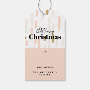 Personalised Simple Boho Christmas Gift Tags