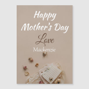 Personalised Simple & Chic mothers Day   Floral 