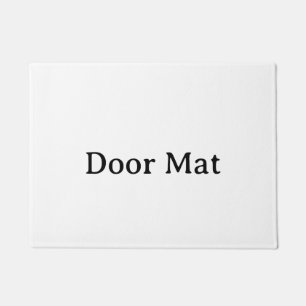 personalised simple Door Mat 18" x 24"