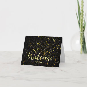 Personalised simple Elegant Welcome to the team Card