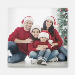 Personalised Simple Family Photo Magnet