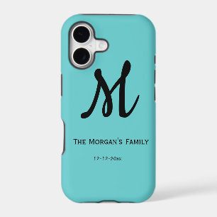 personalised simple monogram add your name wedding