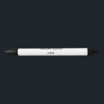 personalised simple monogram add your name wedding black ink pen<br><div class="desc">design</div>