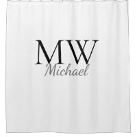 personalised simple monogram name groomsman