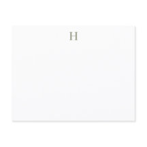 Personalised Simple Monogram Sage Green Gingham