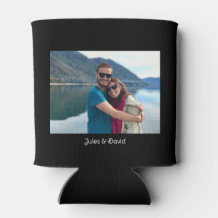 Personalised Single Photo Custom Can Cooler