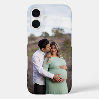 Personalised Single Photo Custom iPhone 16 Case
