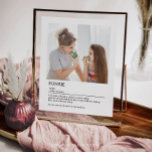Personalised Sister Definition Quote Wall Art<br><div class="desc">This funtie definition quote art is the perfect way to celebrate the special bond your sister shares with your child as a "Fun Aunt". This art is something that not only brightens her space but also captures the unique joy and love she brings to your family. Whether it's for a...</div>
