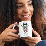 Personalised Sister Name Coffee Mug<br><div class="desc">Elegant sibling mug featuring 2 beautiful hand painted watercolor girls representing you and your sister, the word "sister" in a stylish script font, and your names. I have a selection of different colour hoodies, t-shirts, and hairstyles. Please email me at specialstationery@yahoo.com if you would like the image section personalised for...</div>