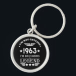 Personalised sixty vintage 60th birthday gifts key ring<br><div class="desc">Make your birthday special with this unique design. Add a touch of sophisticated elegance to your birthday celebration with our exquisite, one-of-a-kind designs. These graphics bring sophistication and originality to any product, creating a memorable and stylish gift. They are perfect for those who appreciate a touch of timeless glamour on...</div>