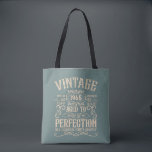 Personalised sixty vintage 60th birthday party tote bag<br><div class="desc">Make your birthday special with this unique design. Add a touch of sophisticated elegance to your birthday celebration with our exquisite, one-of-a-kind designs. These graphics bring sophistication and originality to any product, creating a memorable and stylish gift. They are perfect for those who appreciate a touch of timeless glamour on...</div>
