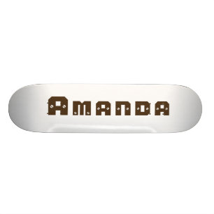Personalised skateboard