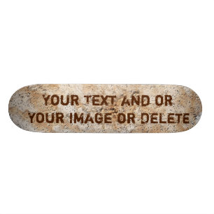 Personalised SkateBoard Decks, Your TEXT and IMAGE