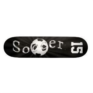 Personalised Skateboard Soccer YOUR Jersey NUMBER